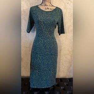 💕LuLaRoe Julia Dress Size Medium